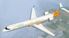 Screenshot 4 — Default Bombardier CRJ-700 Blurred Texture Fix