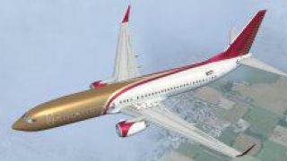 Screenshot 4 — Default Boeing 737-800 Blurred Texture Fix