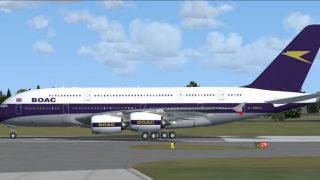 Screenshot 1 — BOAC Airbus A380-800