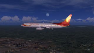 Screenshot 1 — Grand China Airlines Boeing 737-800