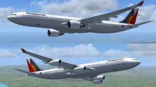 Screenshot 1 — Philippines Airbus A333/A343