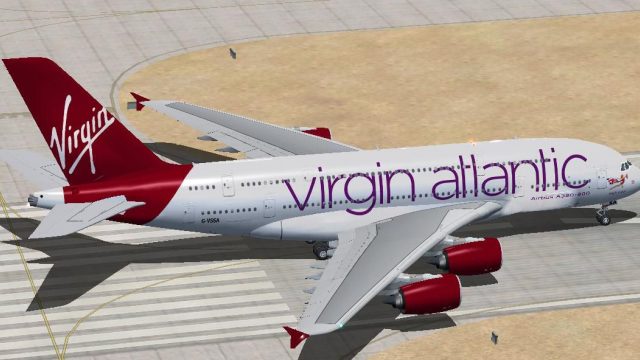 Screenshot 1 — Virgin Atlantic Airbus A380 Repaint