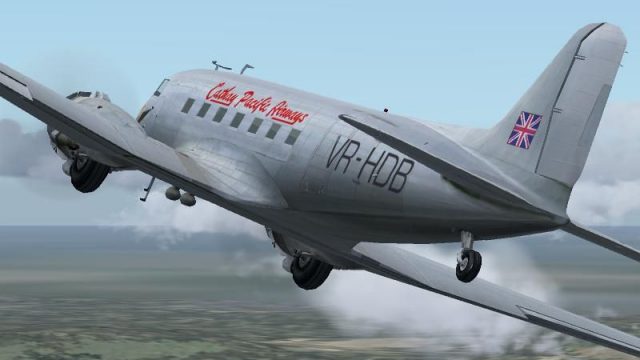 Screenshot 1 — Douglas DC-3 Cathay Pacific VR-HDB 'Betsy'