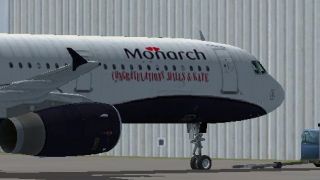 Screenshot 1 — Monarch Airbus A321 Wills & Kate