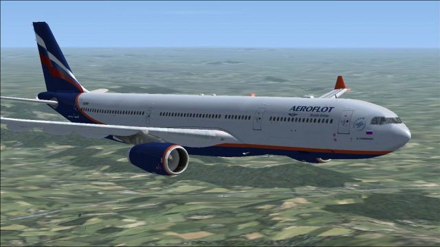 Screenshot 1 — Aeroflot Airbus A330-300