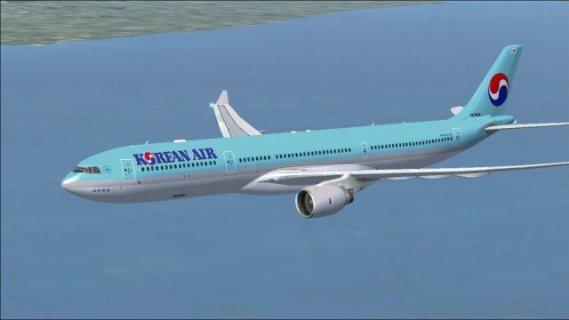 Screenshot 1 — Korean Air Airbus A330-300