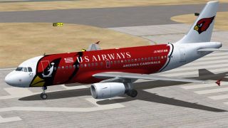Screenshot 1 — US Airways Airbus A319-132