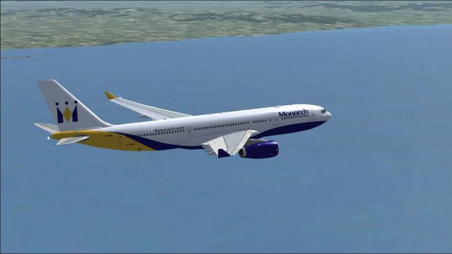 Screenshot 1 — Monarch Airbus A330-243