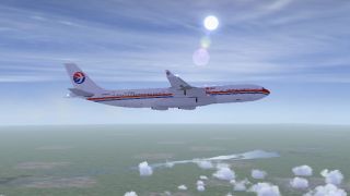 Screenshot 3 — China Eastern Airbus A340