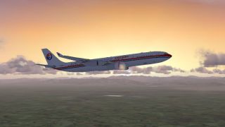 Screenshot 2 — China Eastern Airbus A340