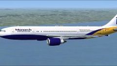 Screenshot 3 — Monarch Airbus A300B4-605R