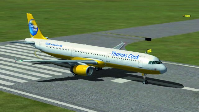 Screenshot 1 — Thomas Cook Airbus A321