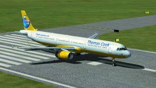 Screenshot 1 — Thomas Cook Airbus A321