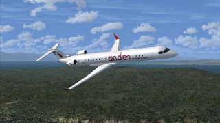 Screenshot 1 — Andes CRJ900