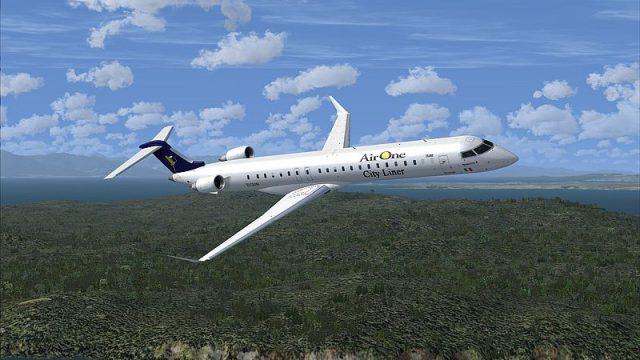 Screenshot 1 — AirOne CRJ900