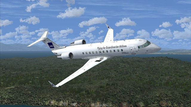 Screenshot 1 — SAS CRJ200