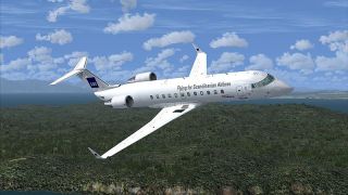 Screenshot 1 — SAS CRJ200