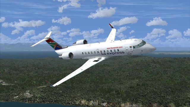Screenshot 1 — SA Express CRJ200