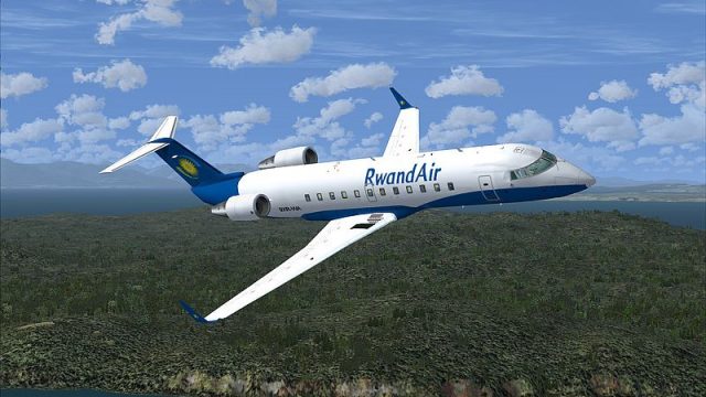 Screenshot 1 — Rwandair CRJ200