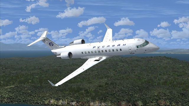 Screenshot 1 — Rusline CRJ200