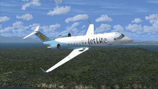 Screenshot 1 — Jet Lite CRJ200