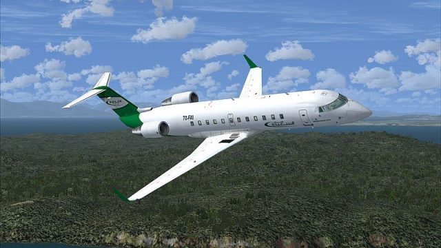 Screenshot 1 — Felix Airways CRJ200