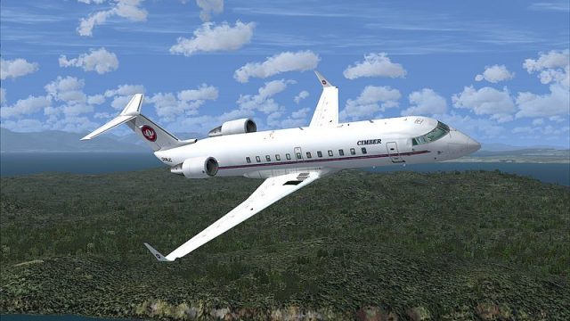 Screenshot 1 — Cimber Air CRJ200