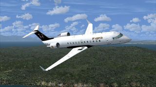 Screenshot 1 — Air Uganda CRJ200