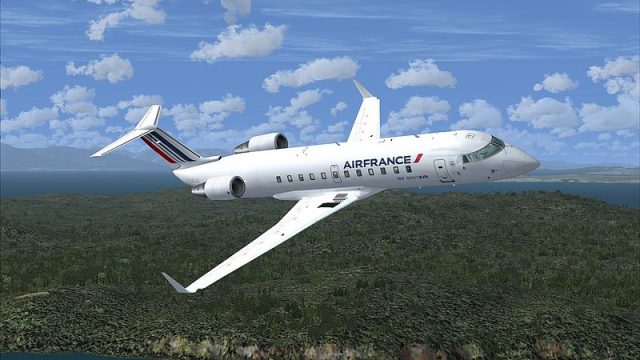 Screenshot 1 — Air France CRJ200