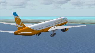Screenshot 10 — Orbit Airlines Boeing 777-300 ER