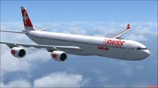 Screenshot 1 — Swiss Airbus A340-600