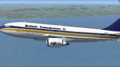 Screenshot 4 — British Caledonian Airbus A310-203