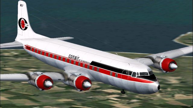 Screenshot 1 — Conair of Scandinavia DC-7