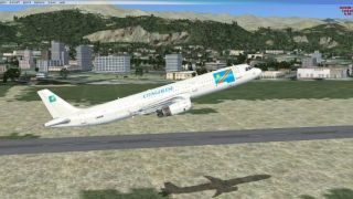 Screenshot 1 — Congolese Airbus A321