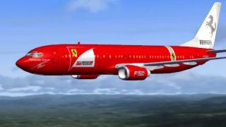 Screenshot 2 — Ferrari Boeing 737-800