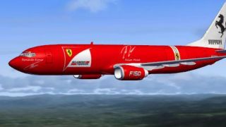 Screenshot 1 — Ferrari Boeing 737-800
