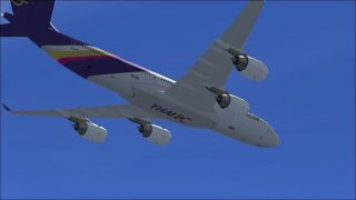 Screenshot 2 — Thai Airways Airbus A340-541