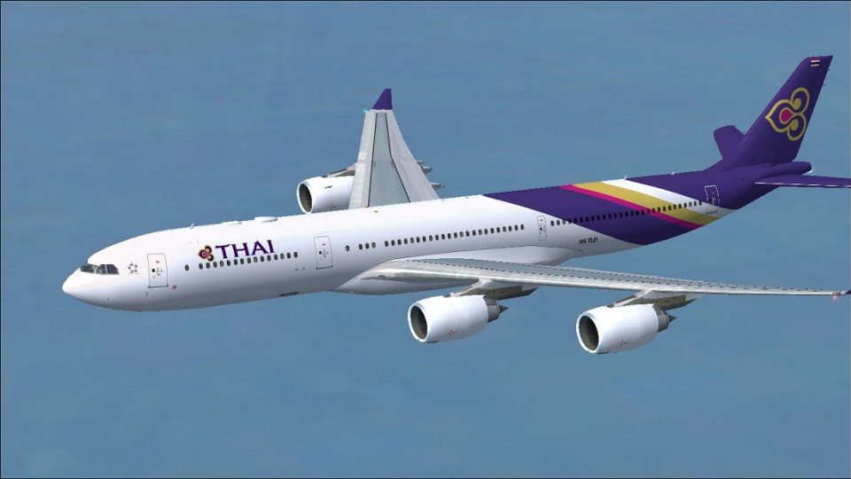 Thai Airways Airbus A340-541 for FSX