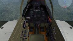 Screenshot 1 — Repaint of the stock CFS3 P-51D in the colors of the 343rd FS