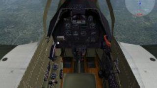 Screenshot 1 — Repaint of the stock CFS3 P-51D in the colors of the 343rd FS