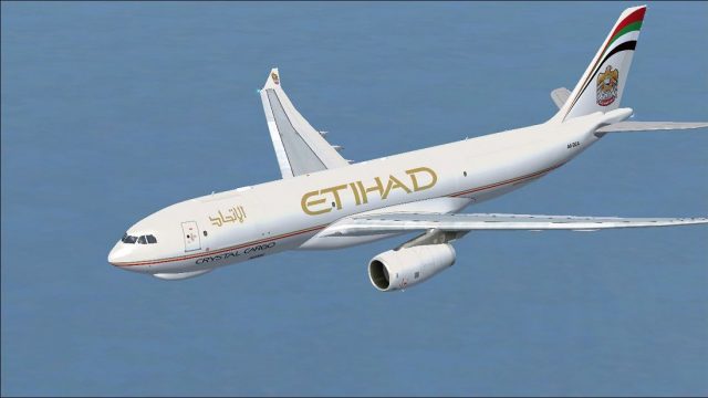 Screenshot 1 — Etihad Crystal Cargo Airbus A330-243F