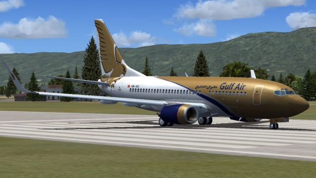 Screenshot 1 — Gulf Air Boeing 737-7CN (BBJ)