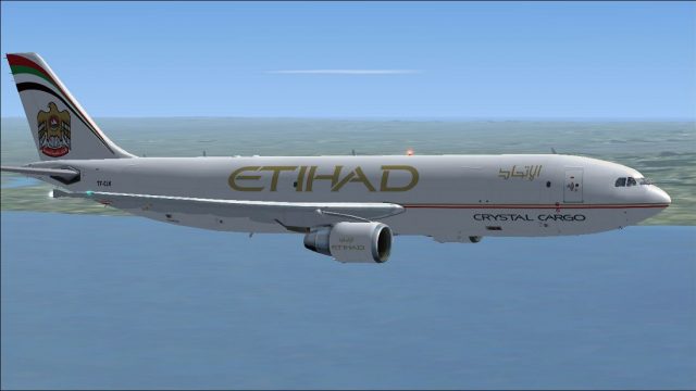 Screenshot 1 — Etihad Crystal Cargo Airbus A300F4-622R