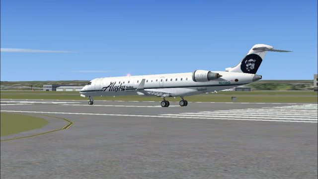 Screenshot 1 — Alaska/Skywest Airlines CRJ-700
