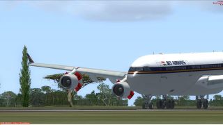 Screenshot 1 — Jet Airways Airbus A340-313E