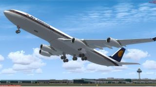 Screenshot 6 — Jet Airways Airbus A340-313E