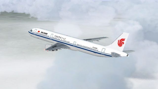 Screenshot 1 — Air China Airbus A321-213