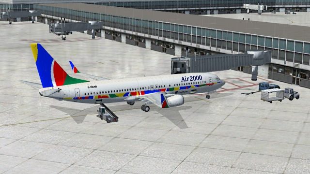 Screenshot 1 — Air 2000 Boeing 737-800