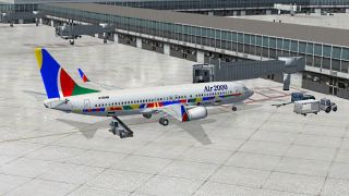 Screenshot 1 — Air 2000 Boeing 737-800