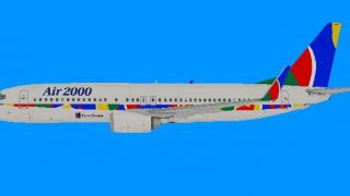 Screenshot 2 — Air 2000 Boeing 737-800